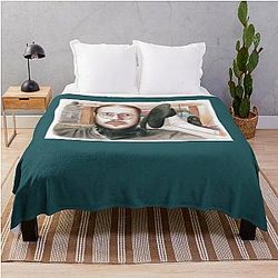 Gothic Kingcobra Throne is Disrespected Throw Blanket