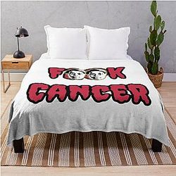Gothic King Cobra Throw Blanket