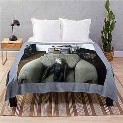 King Cobra Throw Blanket