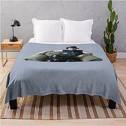 King Cobra Throne Gothic Throw Blanket
