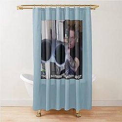 King Cobra Shot Shotgun Shower Curtain