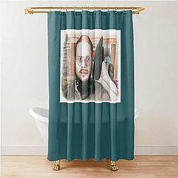 Gothic King Cobra Throne Shower Curtain