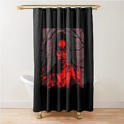 King Cobra Gothic Nights Shower Curtain