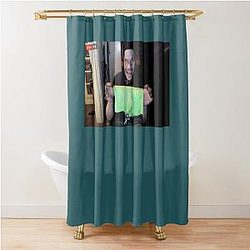 King Cobra Goths Green Underpants Shower Curtain