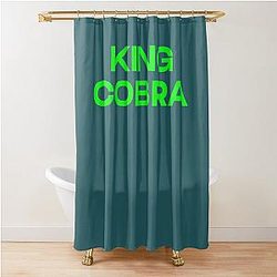King Cobra Shower Curtain