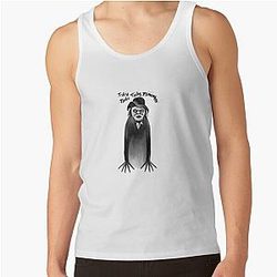 Pie High Gothic King Cobra White Background Tank Top