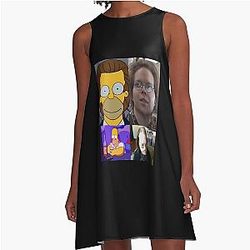King Cobra A-Line Dress