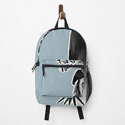 Pie Gothic King Cobra White Backpack