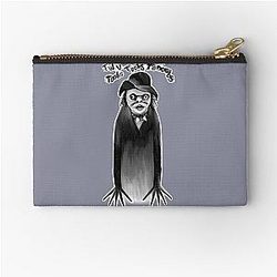 Pie High Gothic King Cobra White Background Zipper Pouch