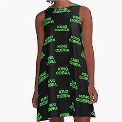 King Cobra A-Line Dress