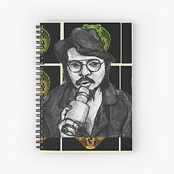 Gothic King Cobra Kinda Famous Spiral Notebook