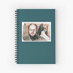 Gothic KingcorpA throne is disrespected Spiral Notebook