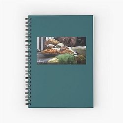 King Cobra Chef Casper Gothic Badboy Spiral Notebook