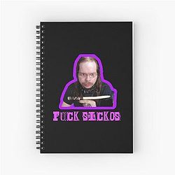 Gothic King Cobra Spiral Notebook