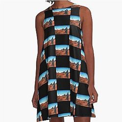 King Cobra Warlord A-Line Dress