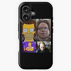 King Cobra Homer Casper Gothic Badboy iPhone Tough Case