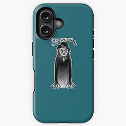 Pie High Gothic King Cobra White Background iPhone Tough Case