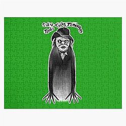 High Gothic King Cobra White Background Jigsaw Puzzle