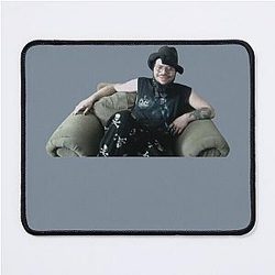 King Cobra Throne Jord Gothic Badboy Mouse Pad