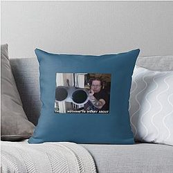 King Cobra Shotgun Throw Pillow