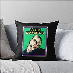 King Cobra JFS Throw Pillow