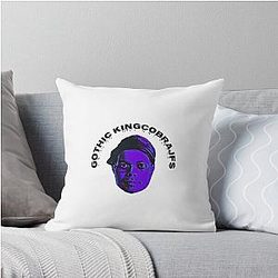 Gothic King Cobra JFS Throw Pillow
