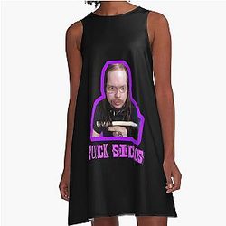 Gothic King Cobra JFS A-Line Dress