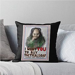 King Cobra needs you Throw Pillow
