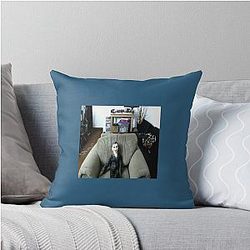 King Cobra Shon Casper Gothic Badboy Throw Pillow