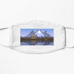 Kingdom Two Crowns Day and Night Cycle Vibe Kingdom Two Crowns Face Masks