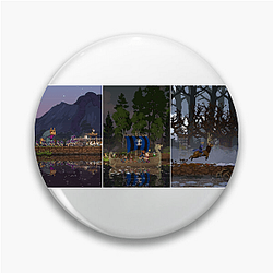 Kingdom Two Crowns Mount Up und Ride Tee Kingdom Two Crowns Pins