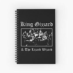 King Gizzard and the Lizard Wizard Metal   Spiral Notebook