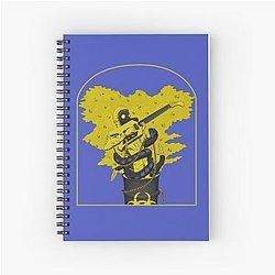 King Gizzard and the Lizard Wizard Flying Microtonal Banana Spiral Notebook