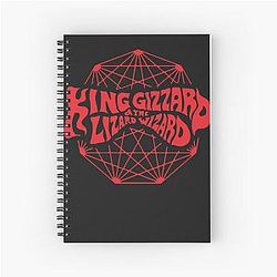 Gizzard king merch classic t shirt Spiral Notebook