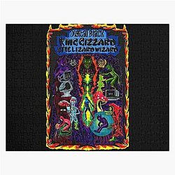 King Gizzard- Digital Black Jigsaw Puzzle