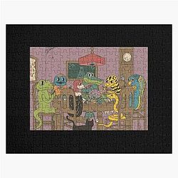 King Gizzard and The Lizard Wizard Poker Jigsaw Puzzle