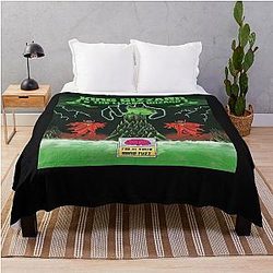 King Gizzard & The Lizard Wizard Fuzz Classic T-Shirt Throw Blanket