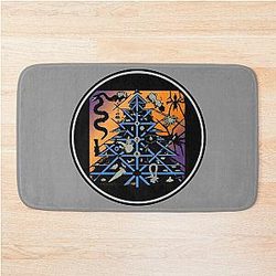 Christmas with King Gizzard, King Gizzard Fan Art Bath Mat