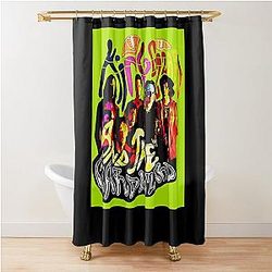 King Gizzard and the Lizard Wizard Graphic Art Shower Curtain