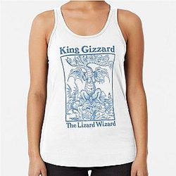King Gizzard And The Lizard Wizard Racerback Tank Top