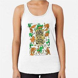 King Gizzard and The Lizard Wizard Milwaukee Gig Poster Racerback Tank Top