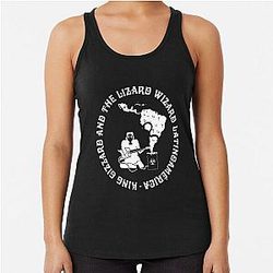 King gizzard and the lizard wizard Racerback Tank Top