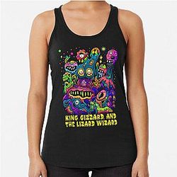 King Gizzard And The Lizard Wizard Racerback Tank Top