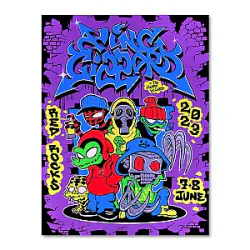 Red Rocks 2023 DTNK0807 King Gizzard & the Lizard Wizard Posters