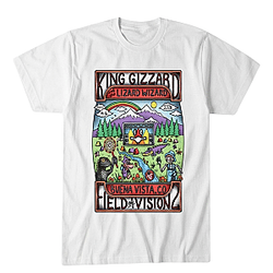 Buena Vista Field of Vision 2 LA1407 King Gizzard & the Lizard Wizard T-Shirts