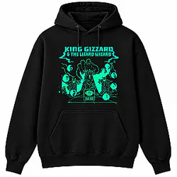 Psychedelic Rock Tour DTNK2710 King Gizzard & the Lizard Wizard Hoodies