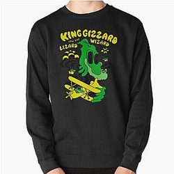 Best Logo Of King Gizzard And The Lizard Wizard,Classic King Gizzard And The Lizard Wizard Pullover Sweatshirt