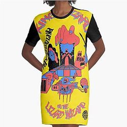 King Gizzard - Polygondwanaland Graphic T-Shirt Dress