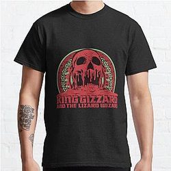Vintage King Skull Gizzard The Lizard Classic T-Shirt