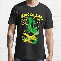 Best Logo Of King Gizzard And The Lizard Wizard,Classic King Gizzard And The Lizard Wizard Essential T-Shirt
